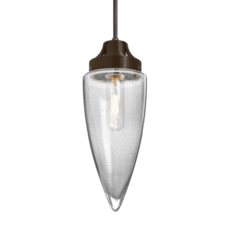 Besa 1JT-SULUCL-BR Sulu One Light Pendant Bronze