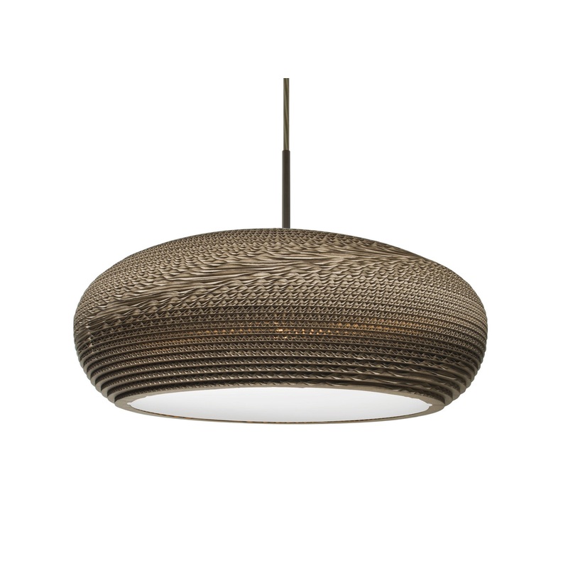 Besa 1JT-VENUS-LED-BR Venus One Light Pendant Bronze