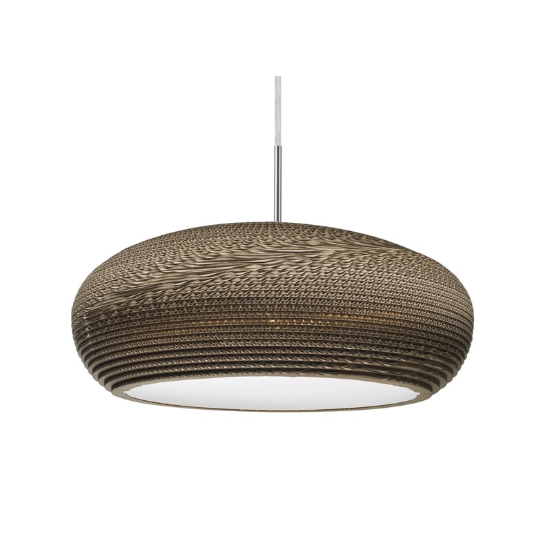 Besa 1JT-VENUS-LED-SN Venus One Light Pendant Satin Nickel