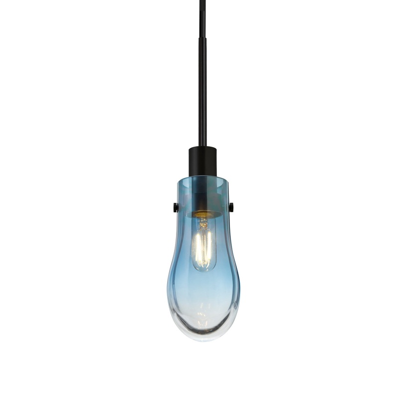 Besa 1JT-WISHBL-EDIL-BK Wish One Light Pendant Black