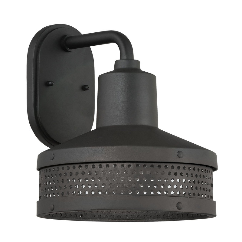 Minka-Lavery 73310-66 Abalone Point One Light Wall Sconce, Sand Coal