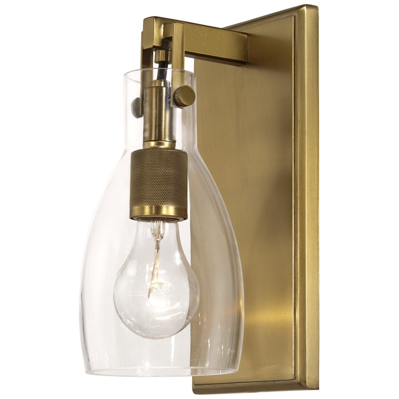 Minka-Lavery 2271-695 Tiberia One Light Bath Bar, Soft Brass