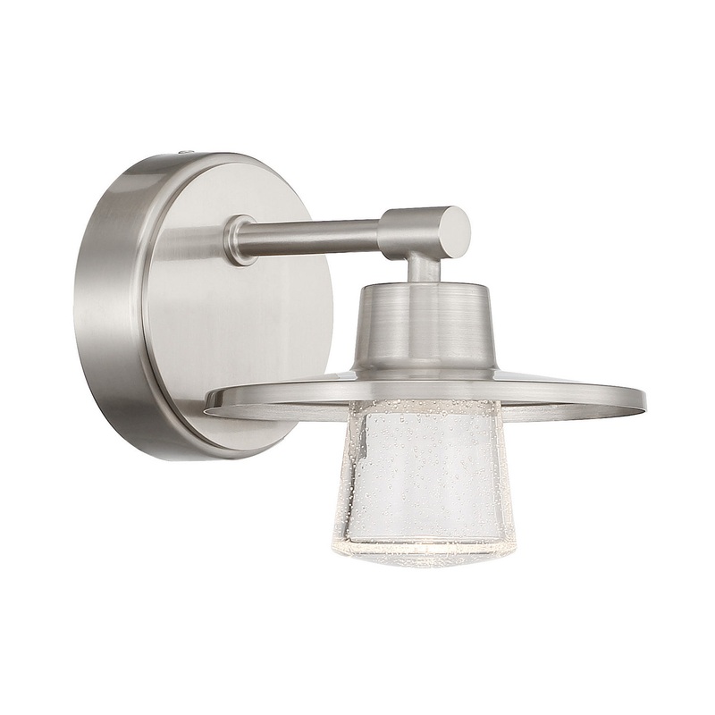 Minka-Lavery 2421-84-L Beacon Avenue LED Bath Light, Brushed Nickel