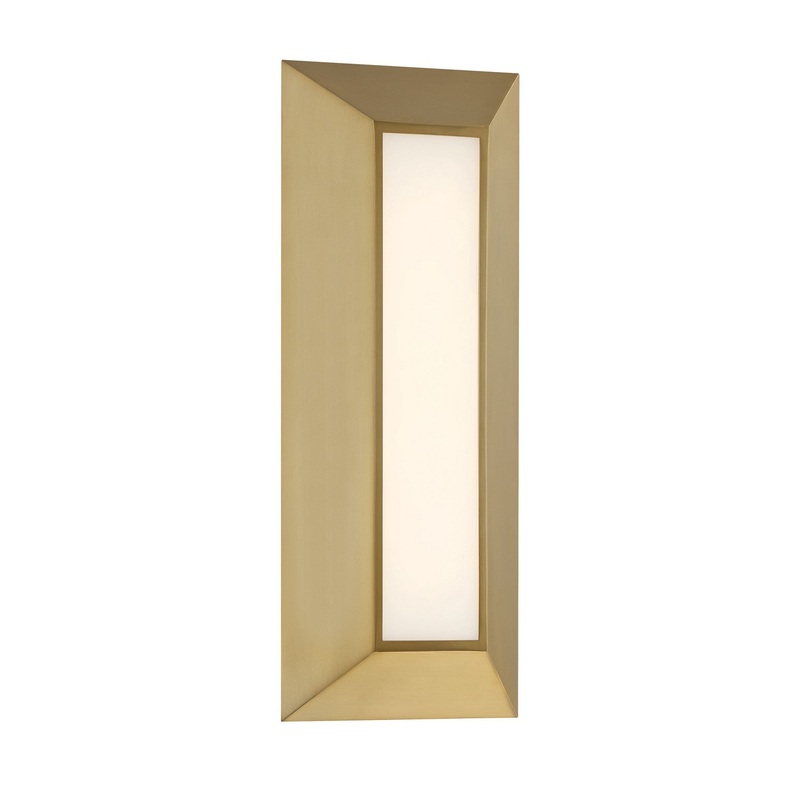 Minka-Lavery 321-695-L Cartaya LED Wall Sconce, Soft Brass