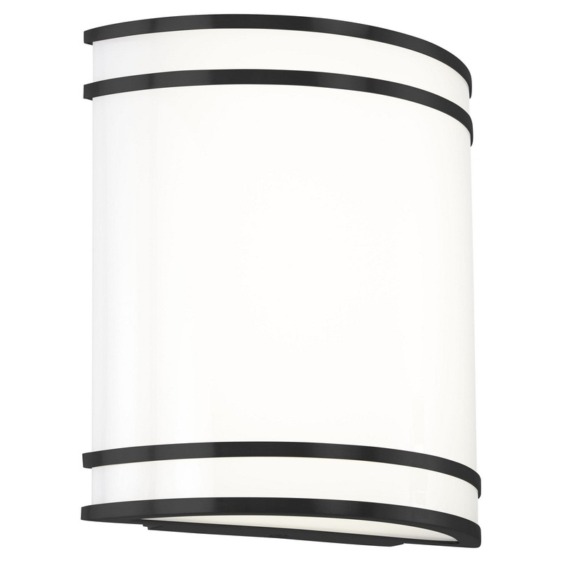 Minka-Lavery 6414-66A-L Vantage Vanity LED Wall Sconce, Coal
