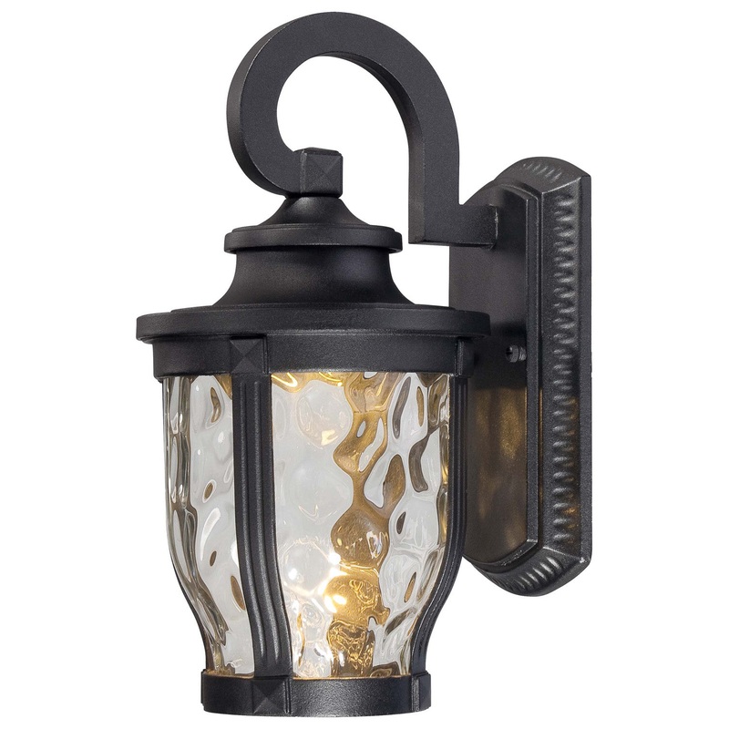 Minka-Lavery 8761-66-L Merrimack LED Outdoor Wall Mount, Sand Coal