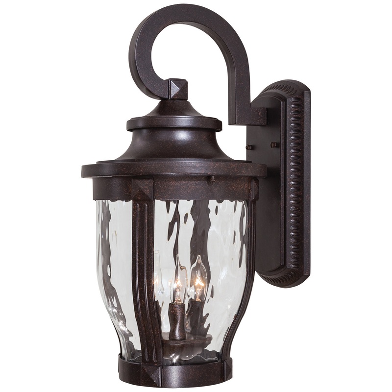 Minka-Lavery 8763-166 Merrimack Three Light Wall Mount, Corona Bronze