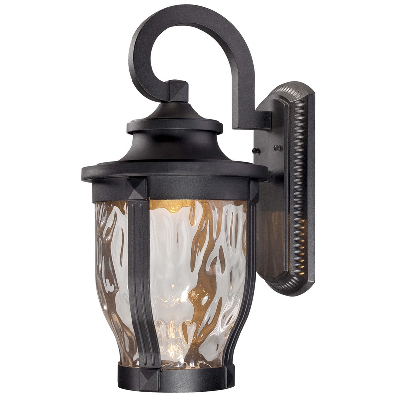 Minka-Lavery 8763-66-L Merrimack LED Outdoor Wall Mount, Sand Coal