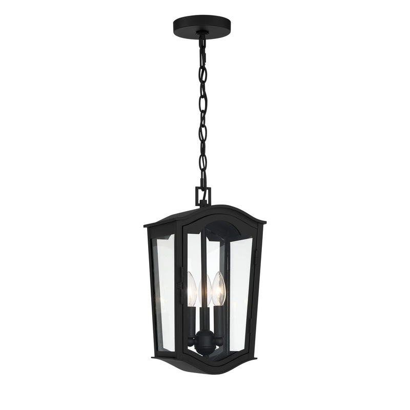 Minka-Lavery 73204-66 Houghton Hall Three Light Outdoor Chain Hung, Sand Coal