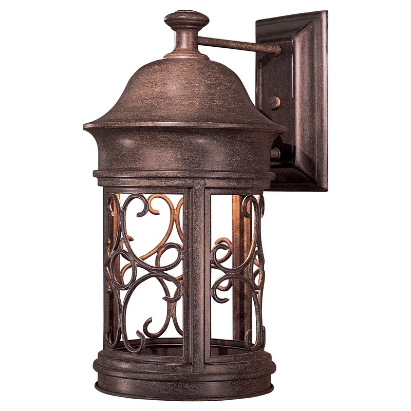 Minka-Lavery 8282-A61 Sage Ridge One Light Wall Mount, Vintage Rust