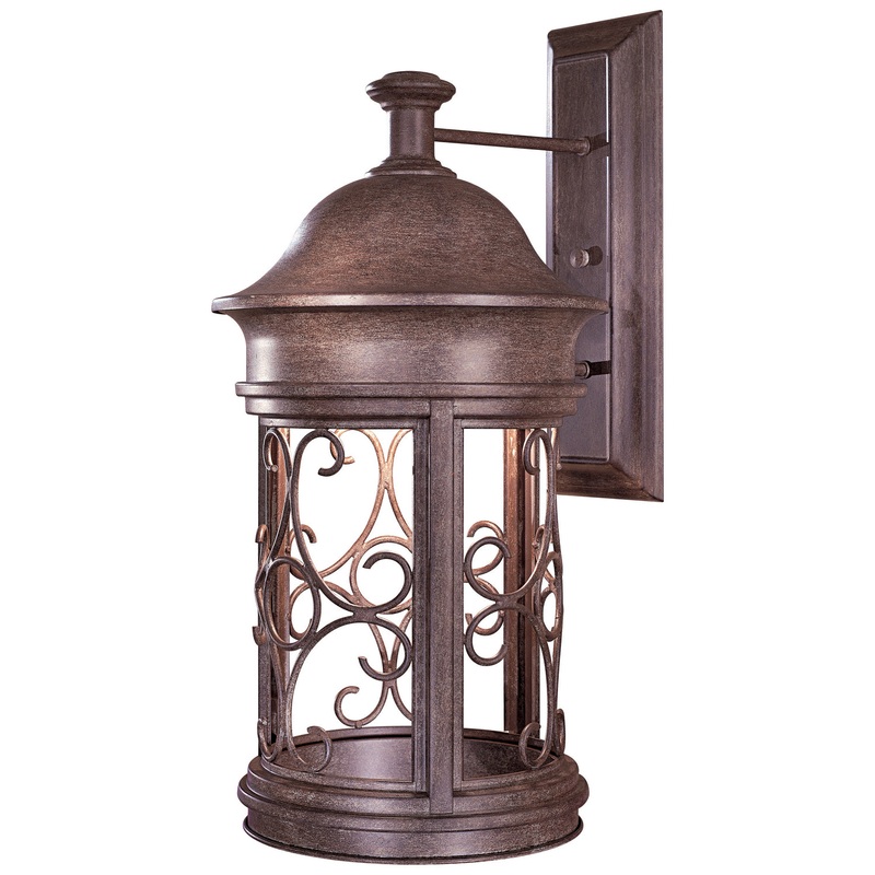 Minka-Lavery 8283-A61 Sage Ridge One Light Wall Mount, Vintage Rust