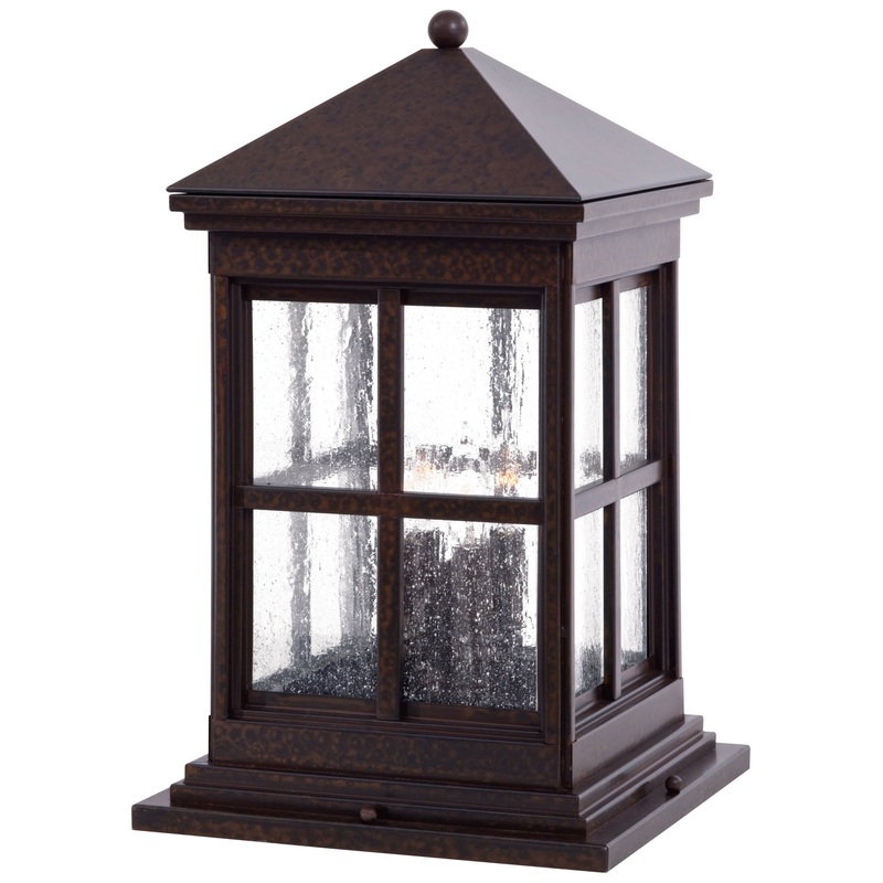 Minka-Lavery 8567-51 Berkeley Four Light Pier Mount, Rust (Chemical)