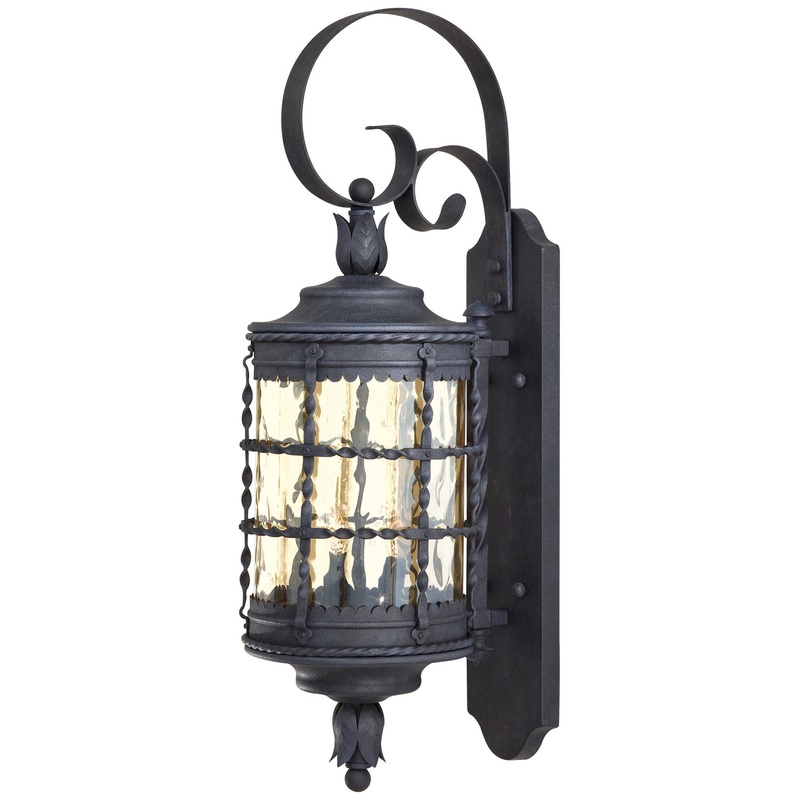 Minka-Lavery 8881-A39 Mallorca Two Light Wall Mount, Spanish Iron