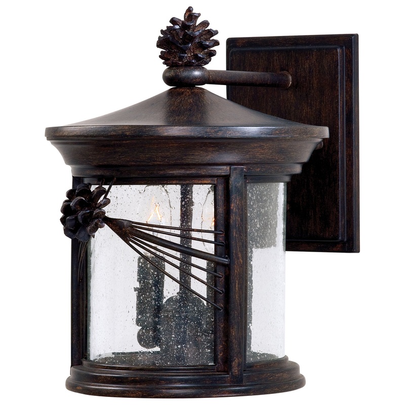 Minka-Lavery 9152-A357 Abbey Lane Two Light Wall Mount, Iron Oxide