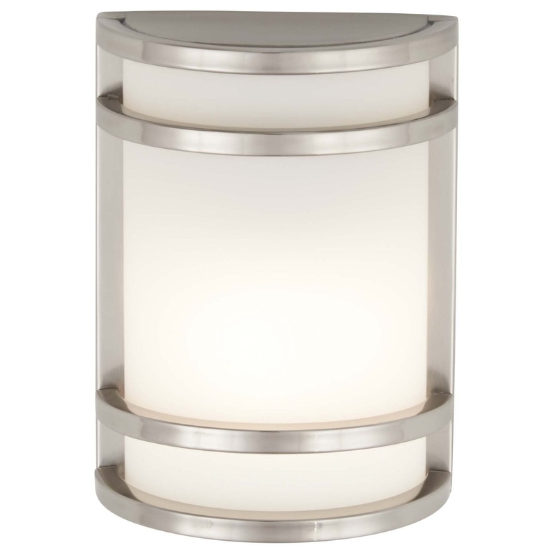 Minka-Lavery 9801-144 Bay View One Light Pocket Lantern, Brushed Stainless Steel