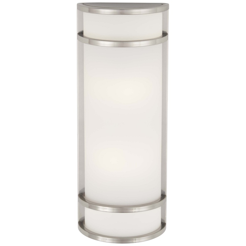 Minka-Lavery 9803-144 Bay View Two Light Pocket Lantern, Brushed Stainless Steel