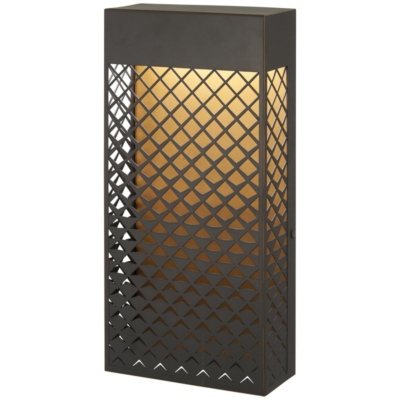 Minka-Lavery 9852-30-L Guild LED Pocket Lantern, Matte Gold
