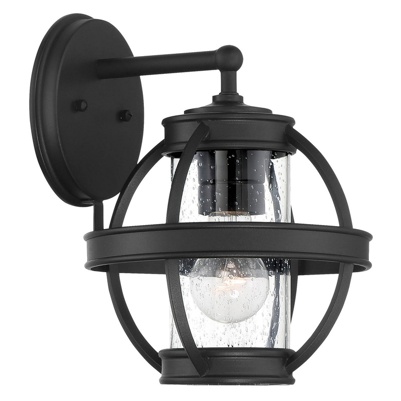 Minka-Lavery 73131-66 Cumberland Court One Light Outdoor Wall Mount, Sand Coal