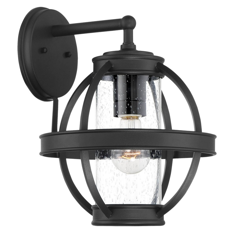 Minka-Lavery 73132-66 Cumberland Court One Light Outdoor Wall Mount, Sand Coal