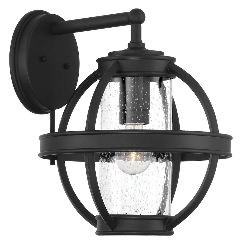 Minka-Lavery 73133-66 Cumberland Court One Light Outdoor Wall Mount, Sand Coal