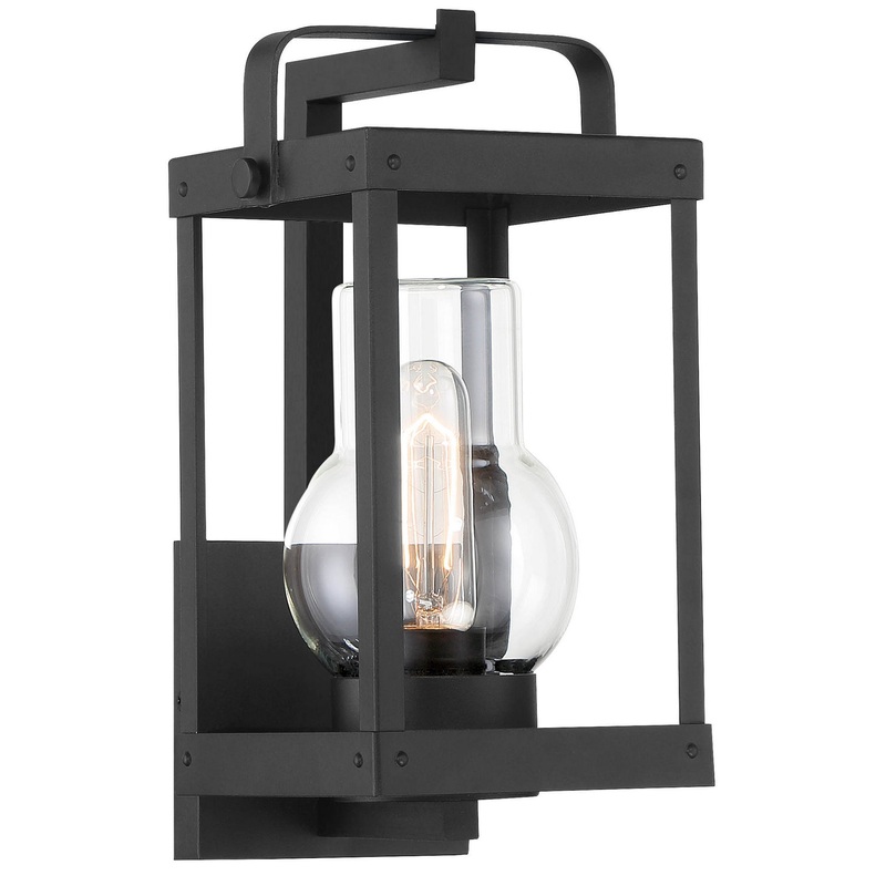 Minka-Lavery 73161-66 Sullivans Landing One Light Outdoor Wall Lantern, Sand Coal