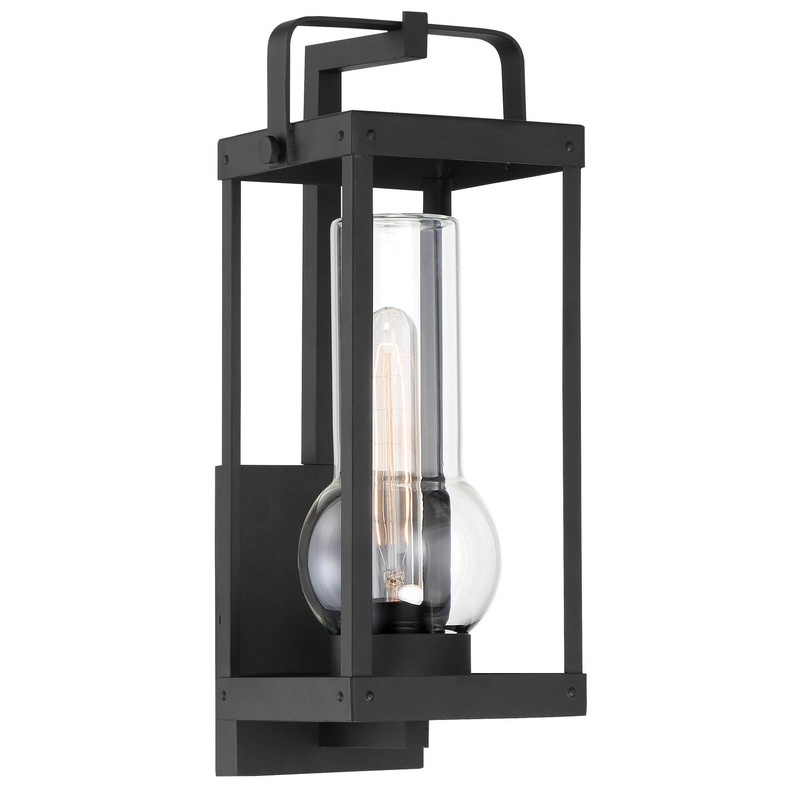 Minka-Lavery 73162-66 Sullivans Landing One Light Outdoor Wall Mount, Sand Coal