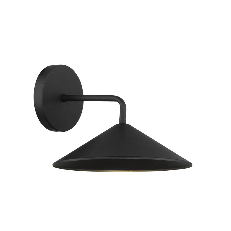 Minka-Lavery 73182-66-L City Streets LED Outdoor Wall Mount, Sand Coal