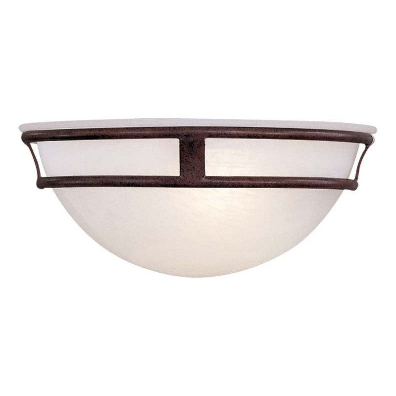 Minka-Lavery 841-91 Pacifica(TM) One Light Wall Sconce, Antique Bronze