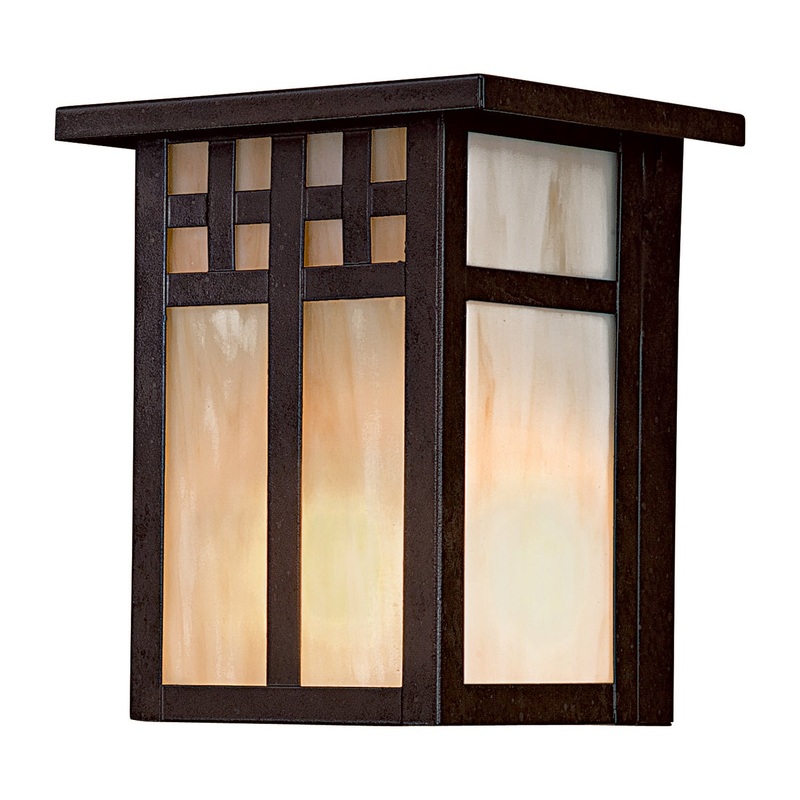 Minka-Lavery 8601-A179 One Light Wall Mount, Textured French Bronze
