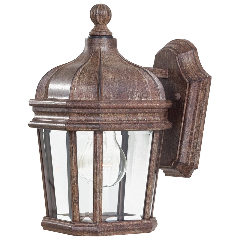 Minka-Lavery 8690-61 Harrison One Light Wall Mount, Vintage Rust