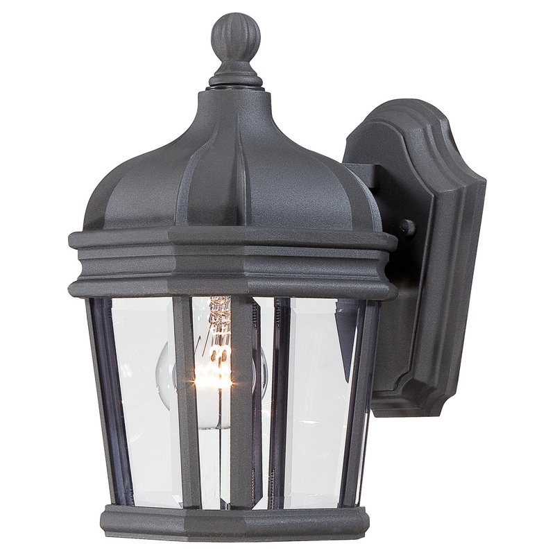 Minka-Lavery 8690-66 Harrison One Light Wall Mount, Coal