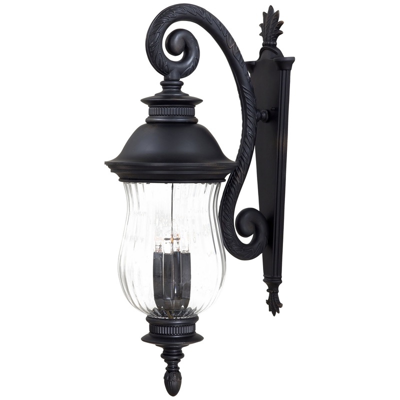 Minka-Lavery 8908-94 Newport Four Light Wall Mount, Heritage