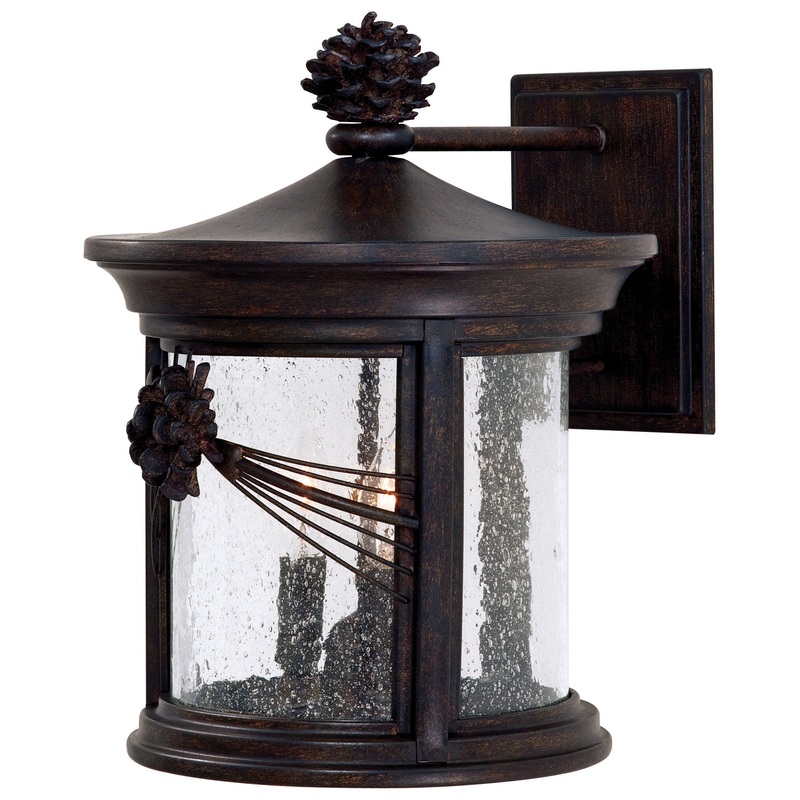 Minka-Lavery 9153-A357 Abbey Lane Three Light Wall Mount, Iron Oxide