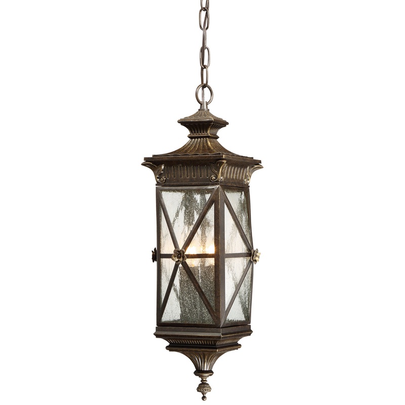 Minka-Lavery 9314-586 Rue Vieille Four Light Outdoor Chain Hung, Forged Bronze