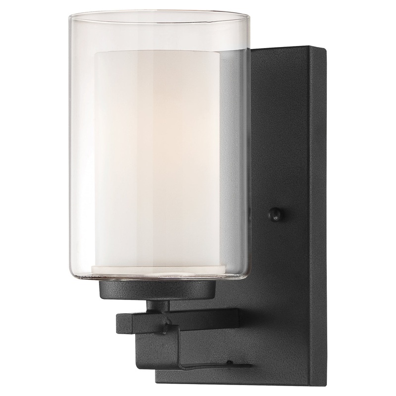 Minka-Lavery 6101-66 Parsons Studio One Light Bath Bar, Sand Coal