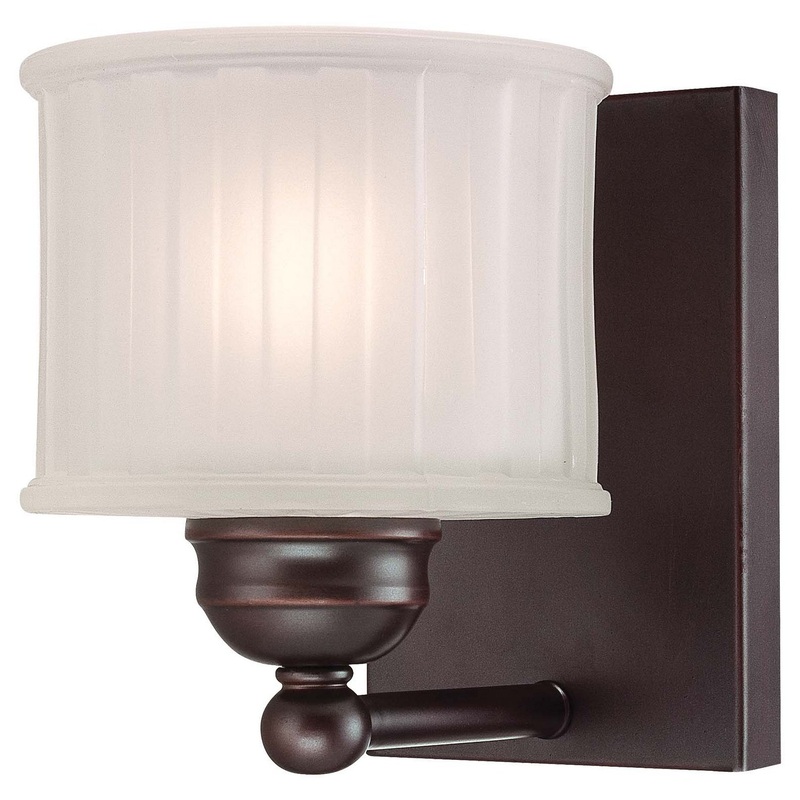Minka-Lavery 6731-167 1730 Series One Light Bath, Lathan Bronze