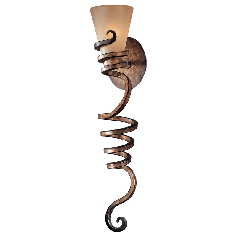 Minka-Lavery 6765-211 Tofino One Light Wall Sconce, Tofino Bronze