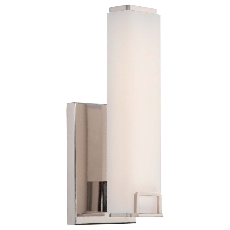 Minka-Lavery 391-613-L Square LED Bath, Polished Nickel