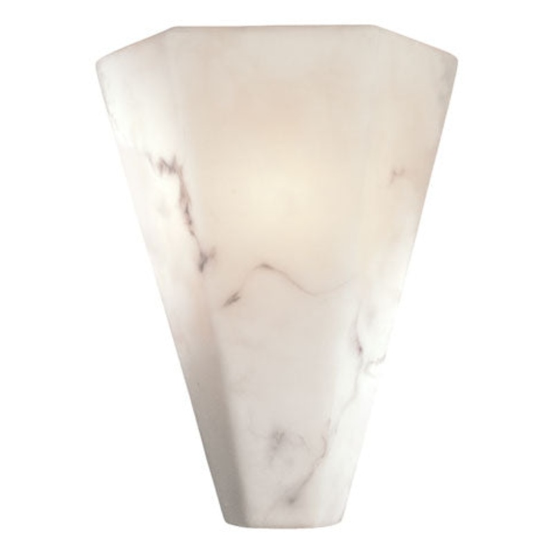Minka-Lavery 333 One Light Wall Sconce, Alabaster Dust