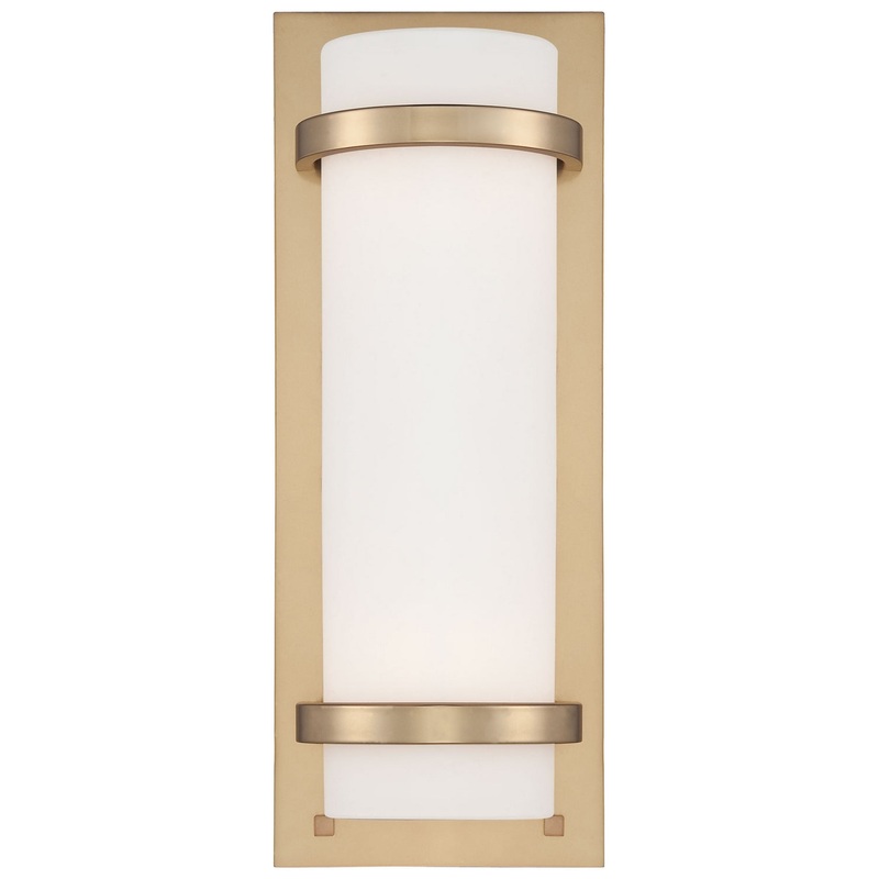 Minka-Lavery 341-248 Two Light Wall Sconce, Honey Gold