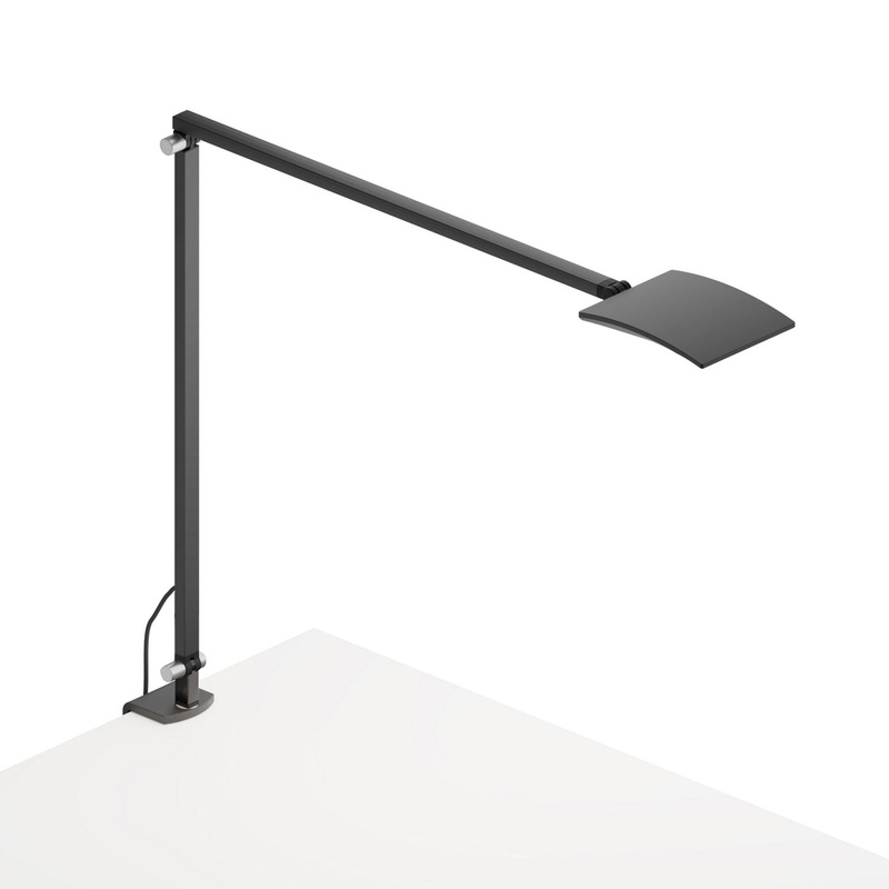 Koncept AR2001-MBK-CLP Mosso LED Desk Lamp, Metallic Black