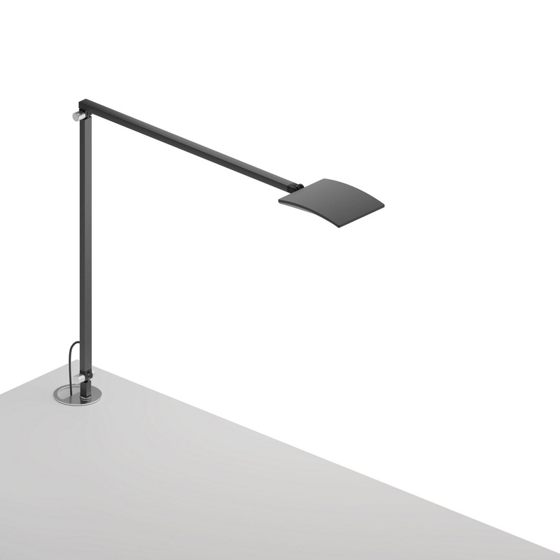 Koncept AR2001-MBK-GRM Mosso LED Desk Lamp, Metallic Black