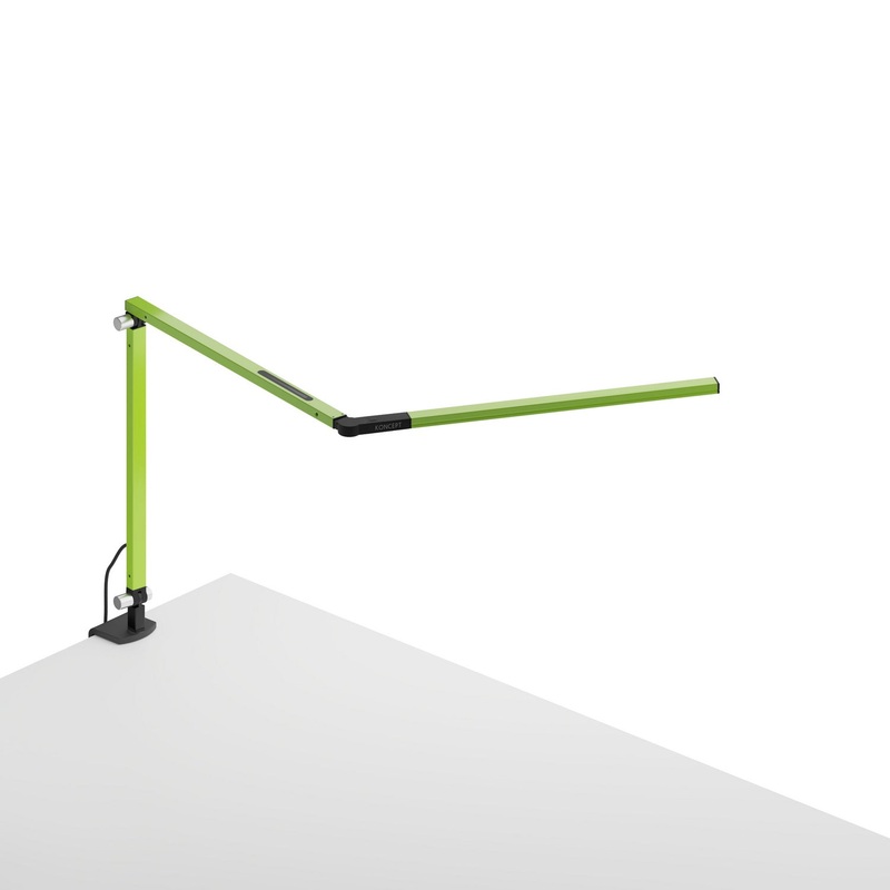 Koncept AR3100-WD-GRN-CLP Z-Bar LED Desk Lamp, Green