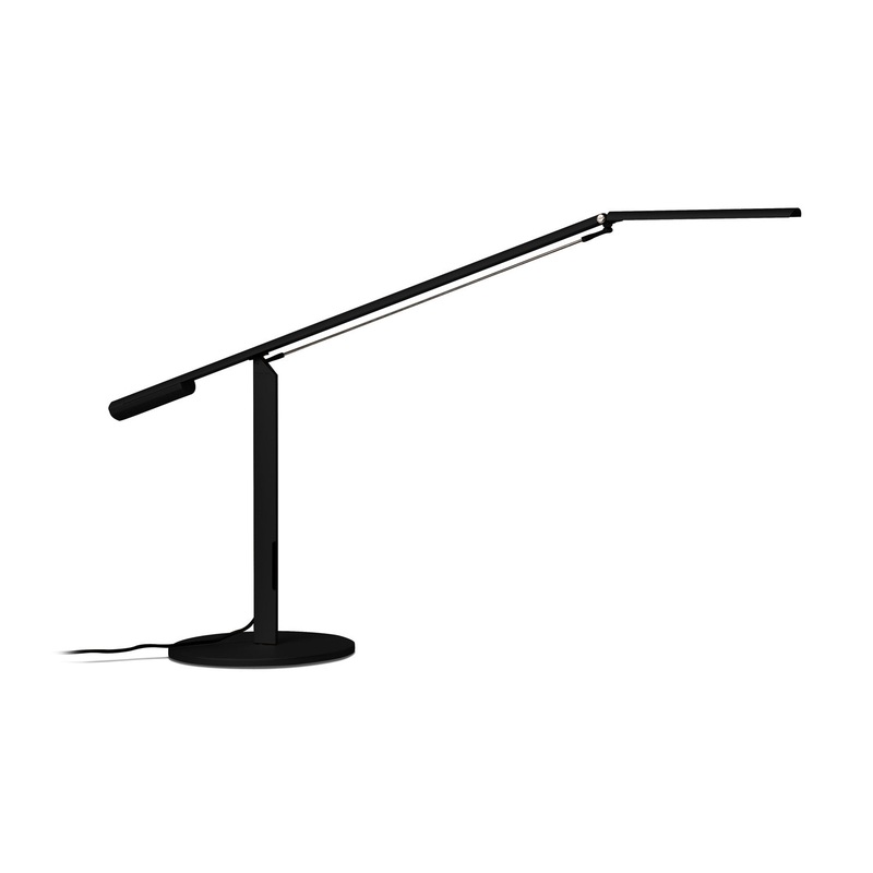 Koncept ELX-A-C-BLK-DSK Equo LED Desk Lamp, Black