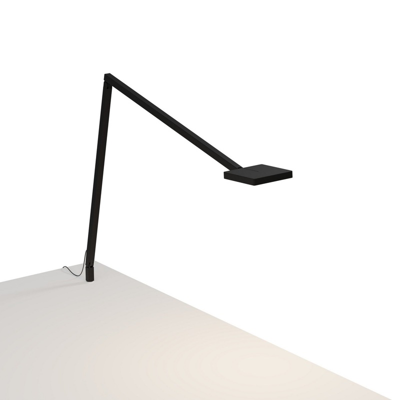 Koncept FCD-2-MTB-THR Focaccia LED Desk Lamp, Matte Black
