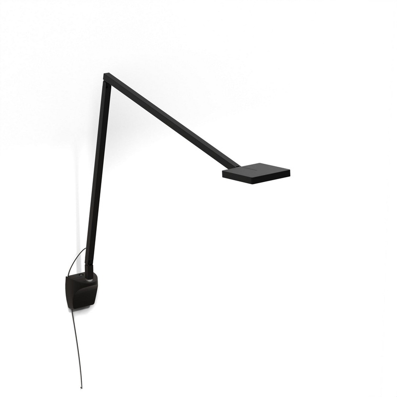 Koncept FCD-2-MTB-WAL Focaccia LED Desk Lamp, Matte Black