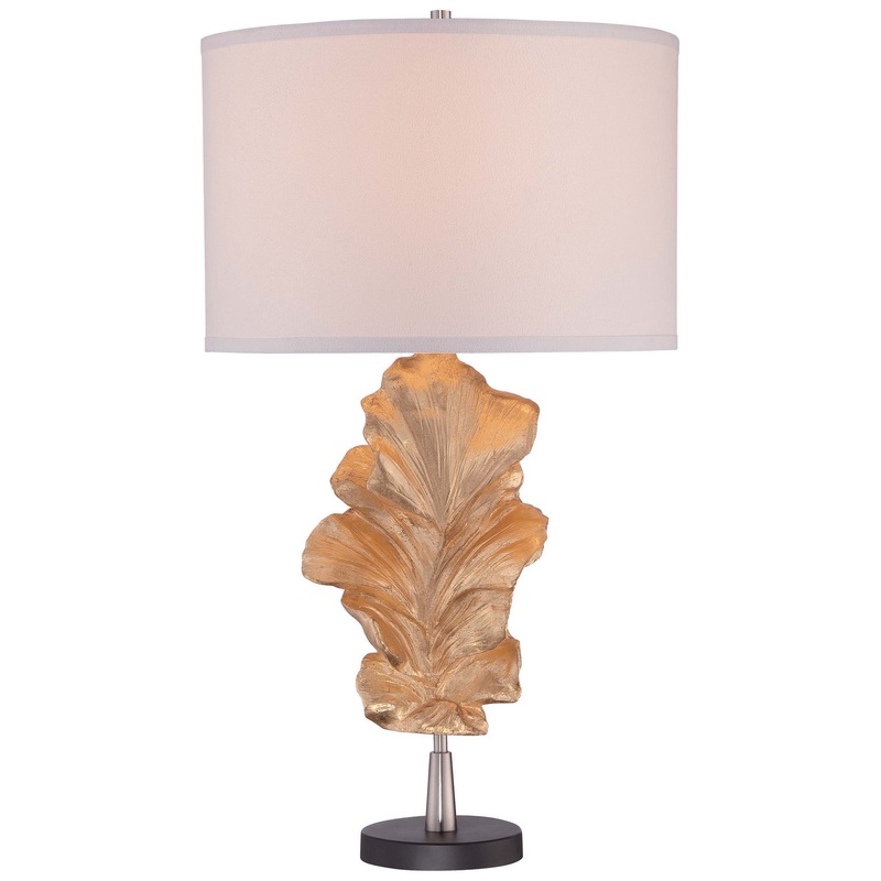 Minka-Lavery 12426-0 One Light Table Lamp, Gold Leaf