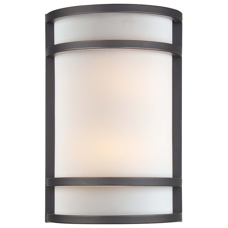 Minka-Lavery 345-37B Two Light Wall Mount, Dark Restoration Bronze
