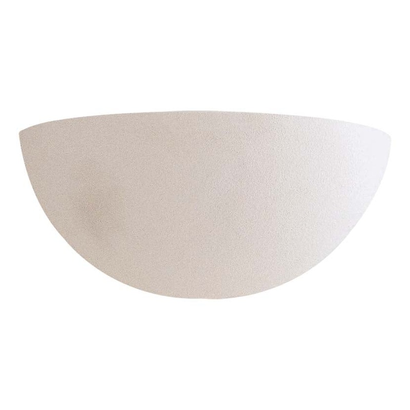 Minka-Lavery 350 One Light Wall Sconce, White Ceramic