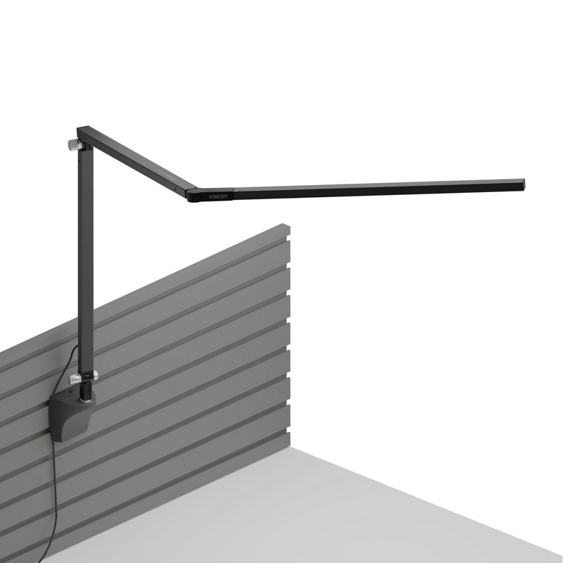 Koncept AR3000-CD-MBK-SLT Z-Bar LED Desk Lamp, Metallic Black
